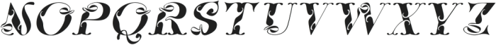 Biochy Italic otf (400) Font UPPERCASE