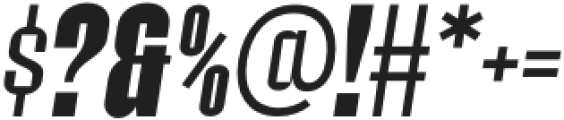 Biogem Extra Bold Italic otf (700) Font OTHER CHARS