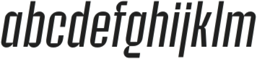 Biogem Extra Light Italic otf (200) Font LOWERCASE