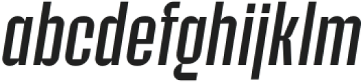 Biogem Light Italic otf (300) Font LOWERCASE