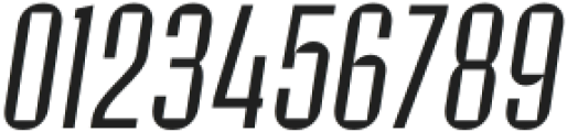 Biogem Thin Italic otf (100) Font OTHER CHARS