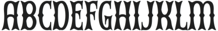 Biokes-Regular otf (400) Font UPPERCASE