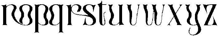 Biological Crossroads Regular otf (400) Font LOWERCASE