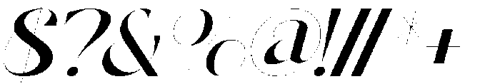 Biological Measures Regular Italic otf (400) Font OTHER CHARS
