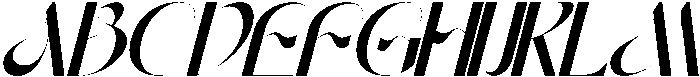 Biological Measures Regular Italic otf (400) Font UPPERCASE