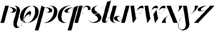 Biological Measures Regular Italic otf (400) Font LOWERCASE