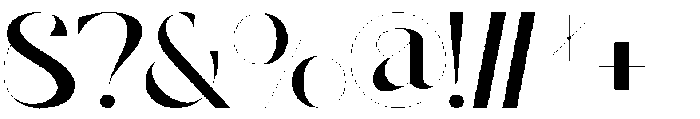 Biological Measures Regular otf (400) Font OTHER CHARS