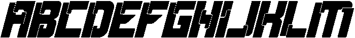 Biological Systems Regular Italic otf (400) Font UPPERCASE
