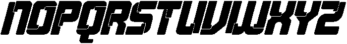 Biological Systems Regular Italic otf (400) Font UPPERCASE
