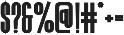 Biomorph-Bold otf (700) Font OTHER CHARS