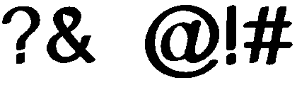 Bionic Regular otf (400) Font OTHER CHARS