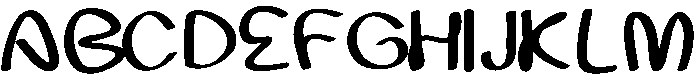 Bionic Regular otf (400) Font UPPERCASE