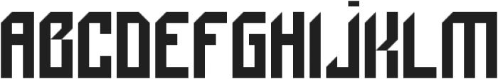 Bionic otf (400) Font UPPERCASE