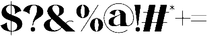 Biooris Regular otf (400) Font OTHER CHARS