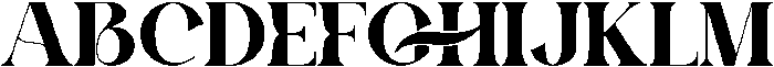 Biooris Regular otf (400) Font UPPERCASE