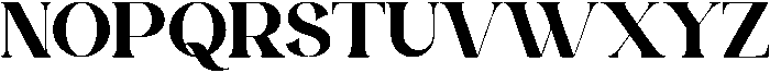 Biooris Regular otf (400) Font UPPERCASE