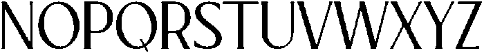 BiorkaRegular otf (400) Font UPPERCASE