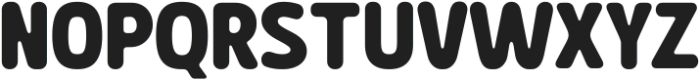 Biorne Rounded Bold ttf (700) Font UPPERCASE