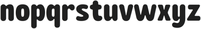Biorne Rounded Bold ttf (700) Font LOWERCASE