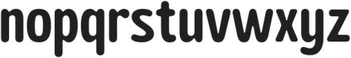 Biorne Rounded Medium otf (500) Font LOWERCASE