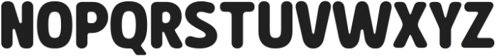 BiorneRounded-Bold otf (700) Font UPPERCASE