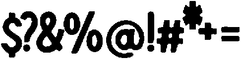 Bipo ttf (400) Font OTHER CHARS