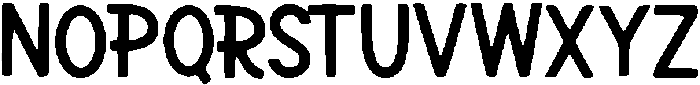 Bipo ttf (400) Font UPPERCASE