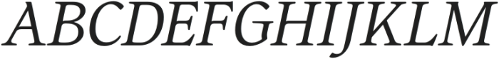 Birchie Regular otf (400) Font UPPERCASE