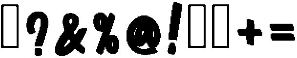 Bird Lovers Regular otf (400) Font OTHER CHARS