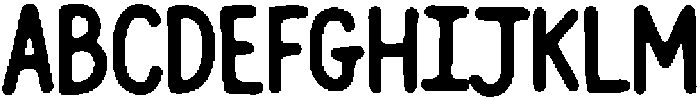 Bird Punch Regular otf (400) Font UPPERCASE