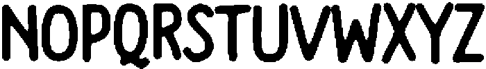 Bird Punch Regular otf (400) Font UPPERCASE