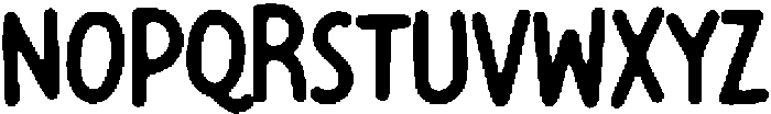 Bird Punch Regular otf (400) Font LOWERCASE