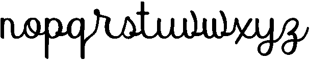 Bird house otf (400) Font LOWERCASE