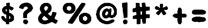 Birdie-Display Regular otf (400) Font OTHER CHARS