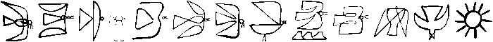 Birdie Regular otf (400) Font UPPERCASE