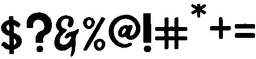 Birdie Regular otf (400) Font OTHER CHARS