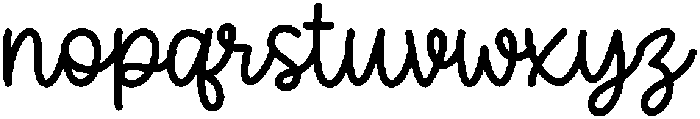 Birdie-Regular otf (400) Font LOWERCASE