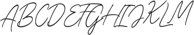 Birdspring Signature otf (400) Font UPPERCASE