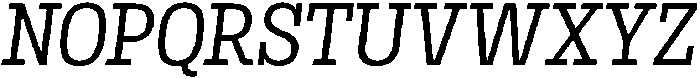 Birdwood Italic ttf (400) Font UPPERCASE