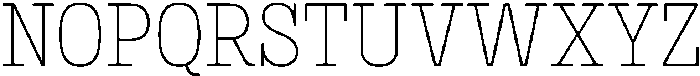 Birdwood Thin ttf (100) Font UPPERCASE
