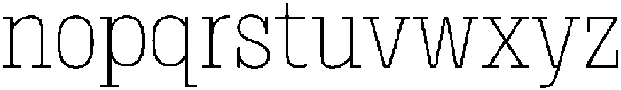 Birdwood Thin ttf (100) Font LOWERCASE