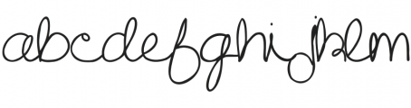 Birdy Regular otf (400) Font LOWERCASE