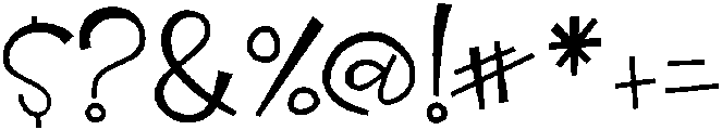 Birdy otf (400) Font OTHER CHARS