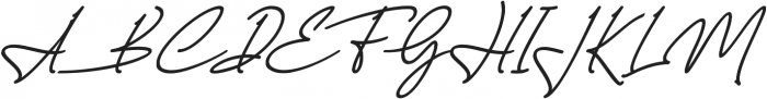 Birmingham Signature otf (400) Font UPPERCASE