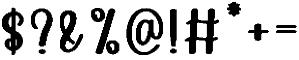 Birthday Candle Regular otf (400) Font OTHER CHARS