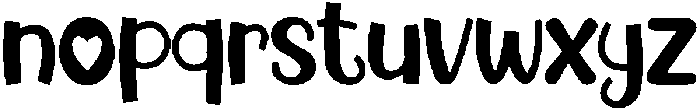 Birthday Celebrate Regular otf (400) Font LOWERCASE