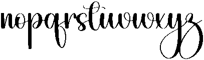 Birthday Darling Regular otf (400) Font LOWERCASE