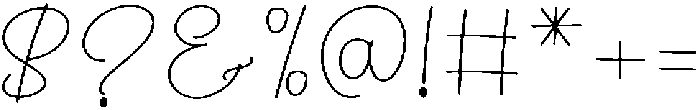 Birthday Day Regular otf (400) Font OTHER CHARS