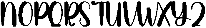 Birthday Girl Regular otf (400) Font UPPERCASE