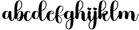 Birthday Girl Regular otf (400) Font LOWERCASE